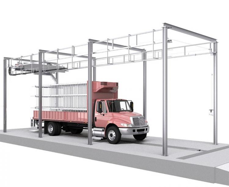 全自動(dòng)車(chē)輛洗消中心